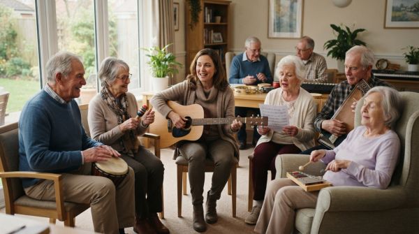 les bienfaits de la musicothérapie pour les seniors